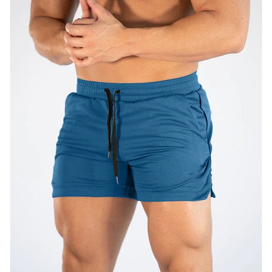 Quick Dry Gym Men's Shorts - Dark Blue