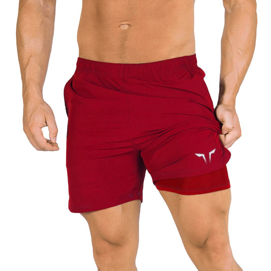 Limitless Quick Dry Men's Shorts - Christmas Red