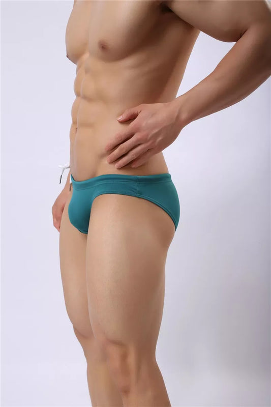 Brave Solid Men's Swim Brief - Teal