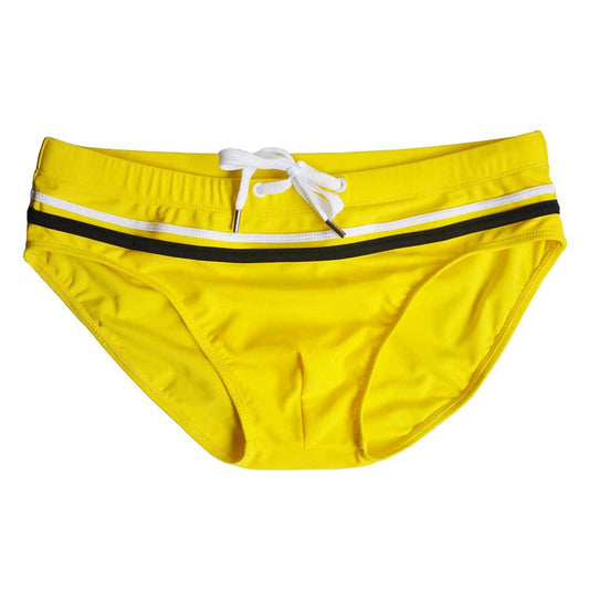 Fab Aussie Men's Swim Brief - Yellow