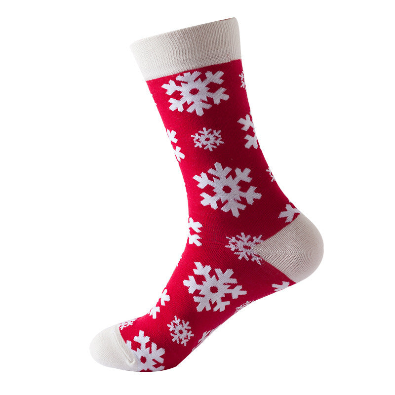 Christmas Snowflakes Socks