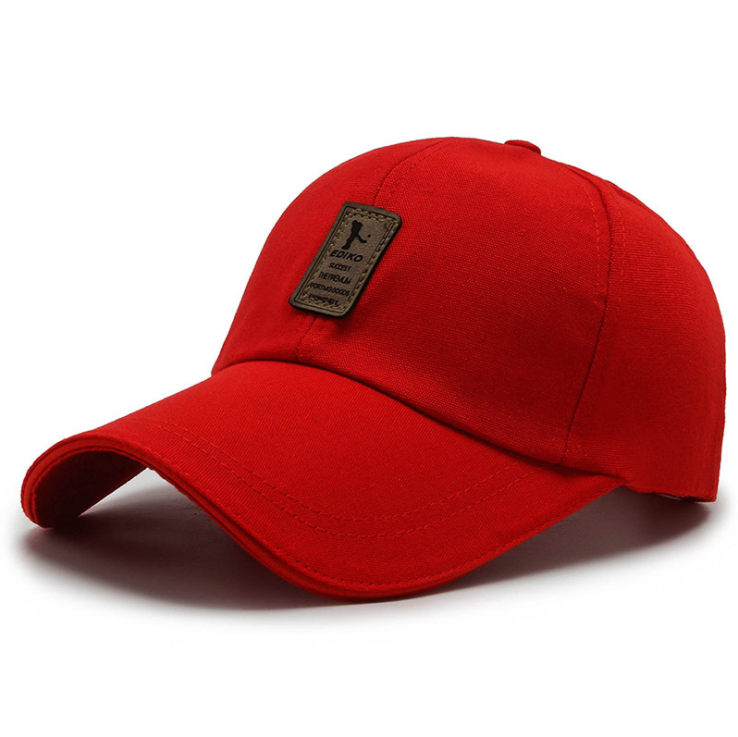 Sports/Casual Premium Cap with adjustable snapback - Red