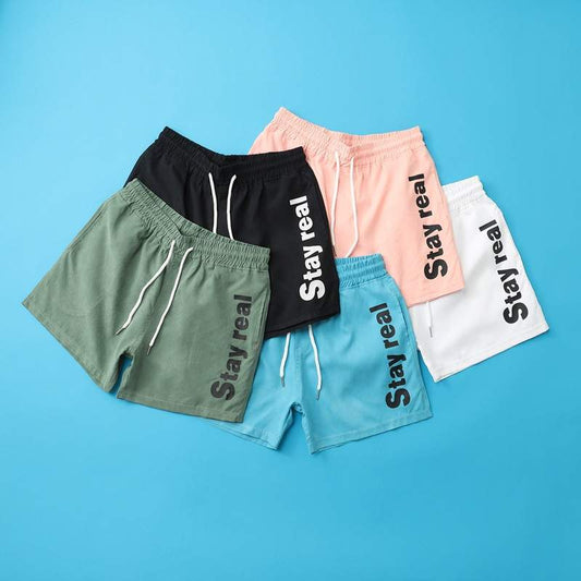Stay Real Men's Classic Shorts - Fern Green