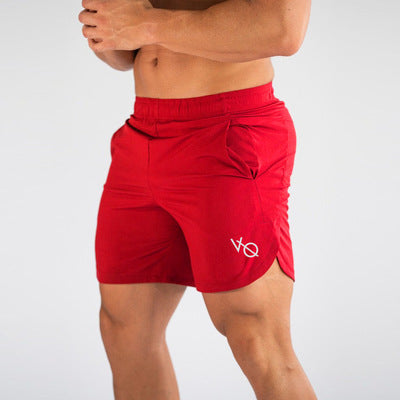 VO Quick Dry Gym/Running Men's Shorts - Crimson Red