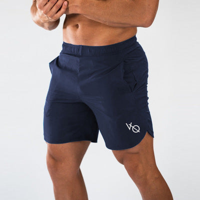 VO Quick Dry Gym/Running Men's Shorts - Navy Blue
