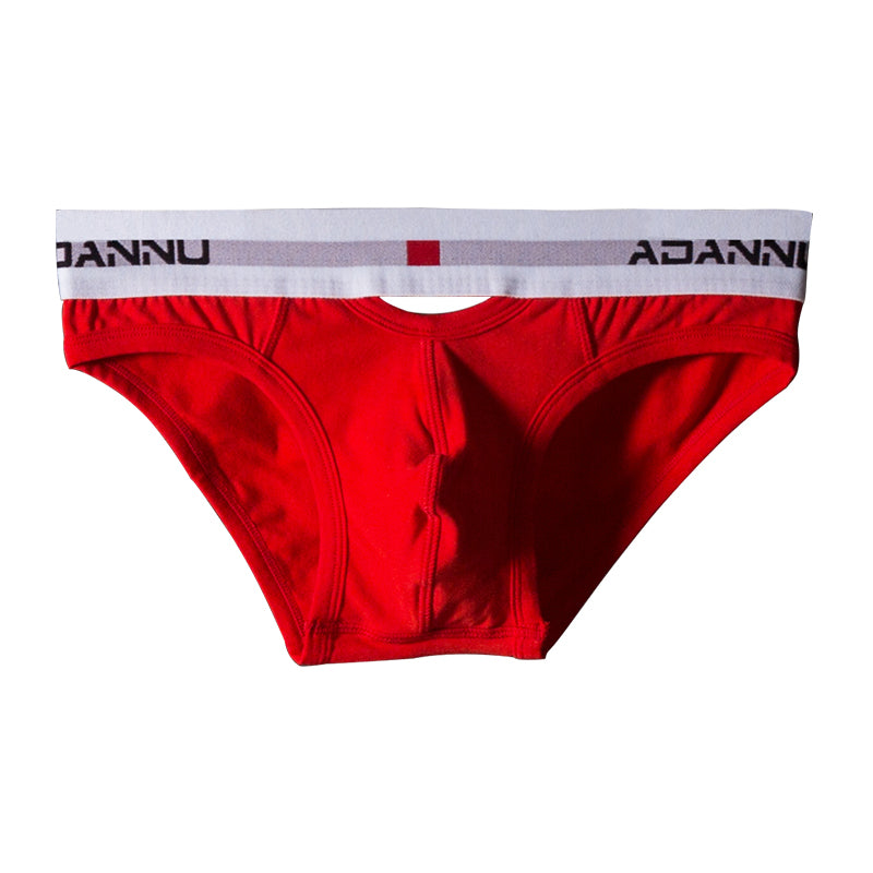 AD Men's Cotton Brief - Crimson Red