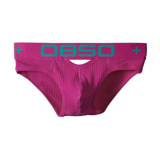 OBSO Men's Cotton Brief - Fuscia Pink