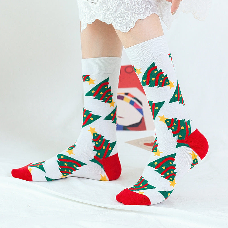 Christmas Tree Socks