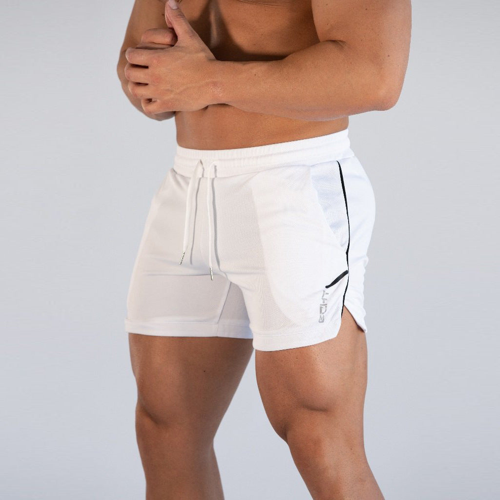 ECHT Quick Dry Gym Men's Shorts - White