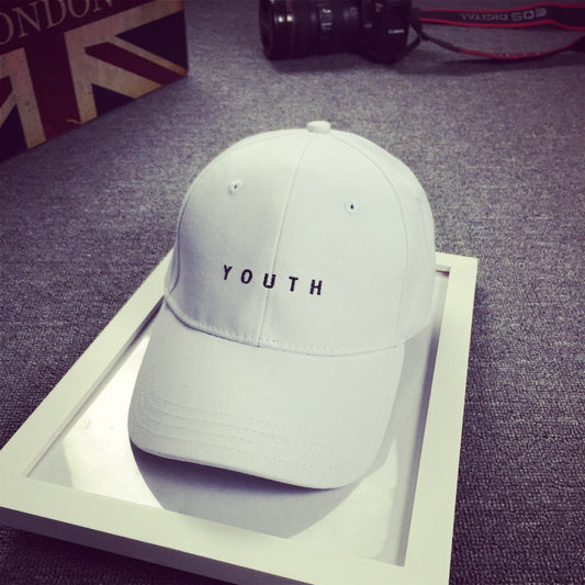 Classic Youth Sports/ Casual Premium Cap - White