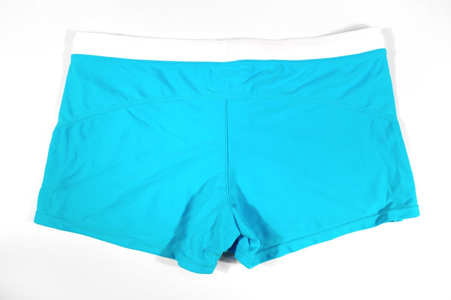 Side pocket with String Swimming Shorts - Aqua Blue